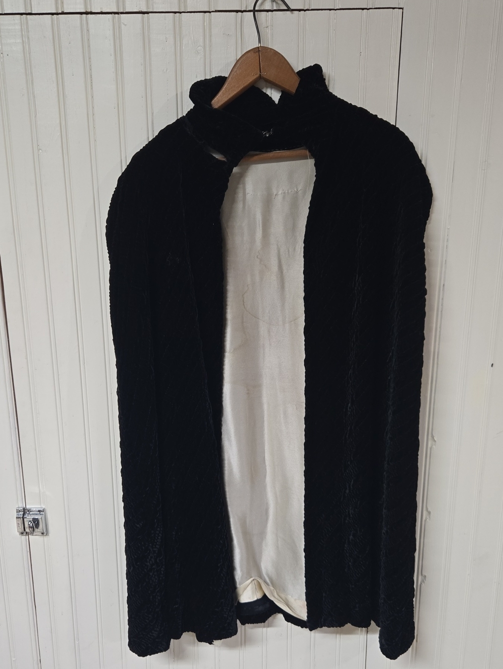 Vintage Lambswool Cape As-Is